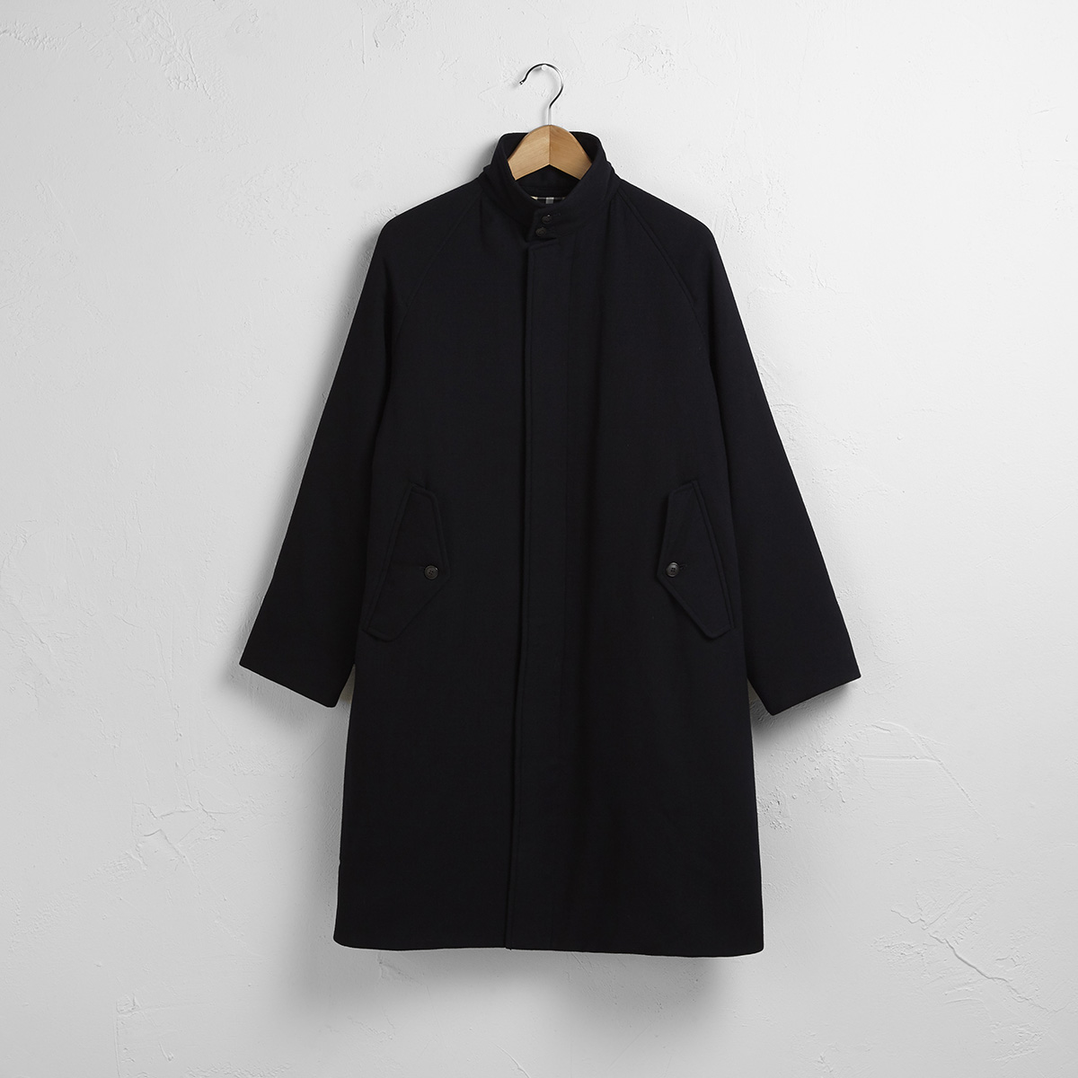 Waterloo Coat - Dark Navy • Gymphlex • Beautiful, practical clothing ...
